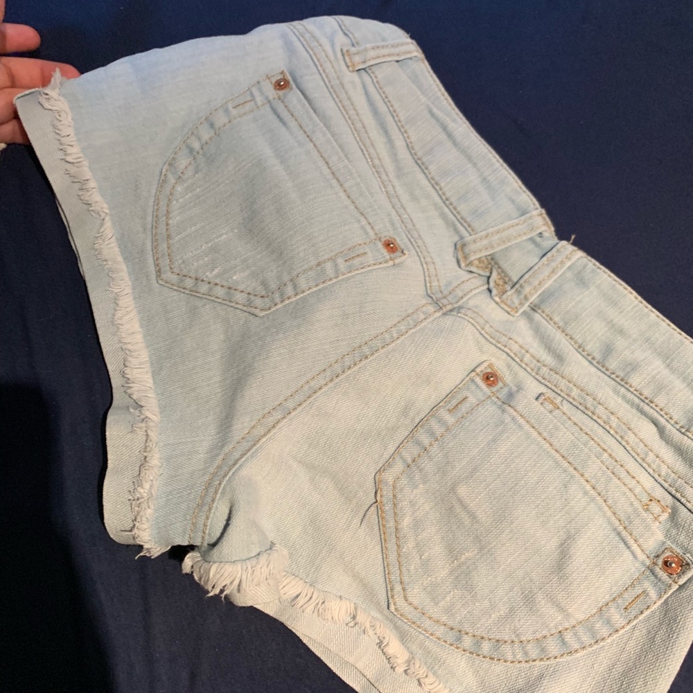 Lace Jean Shorts!